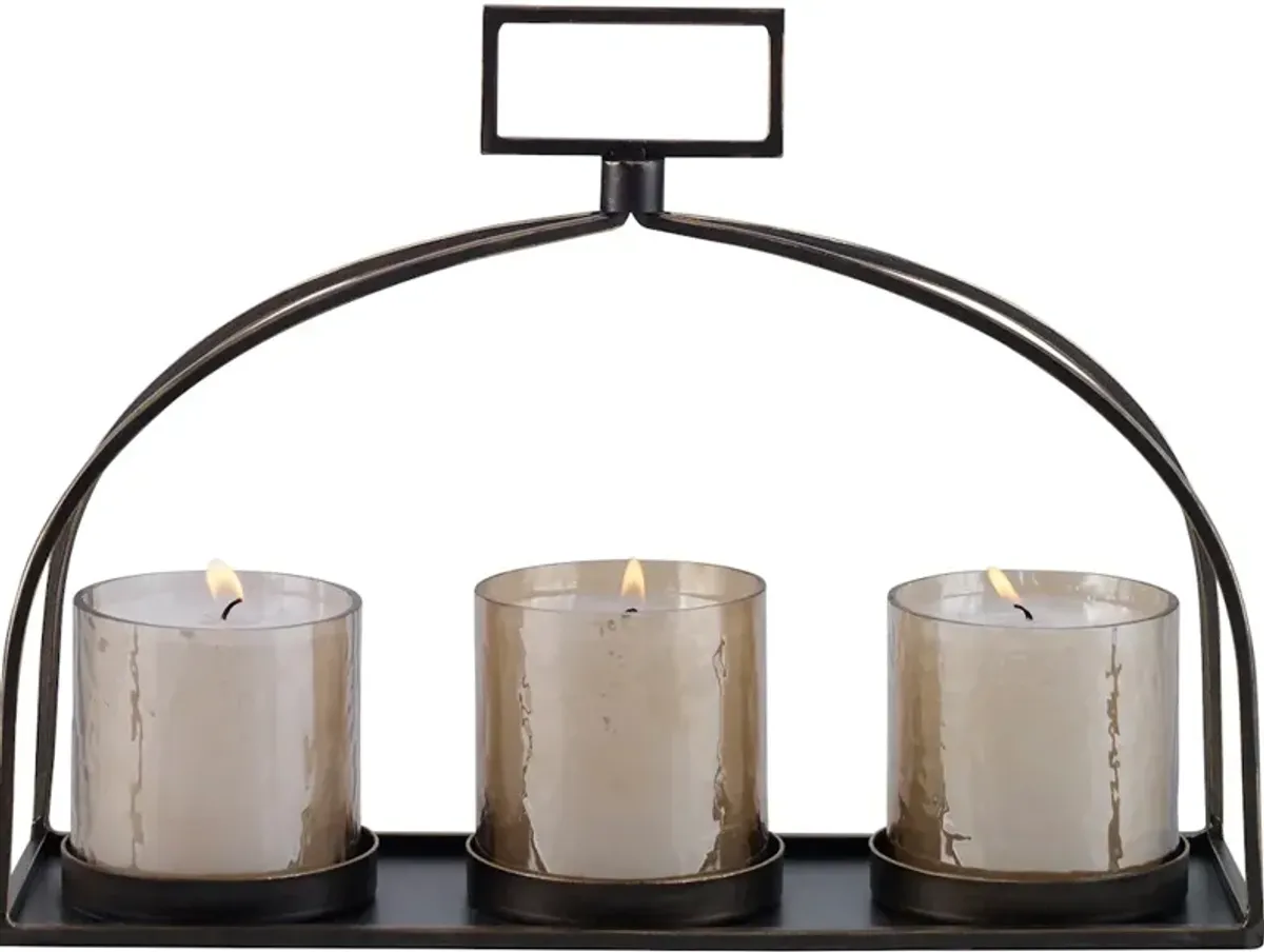 Riad Triple Candleholder
