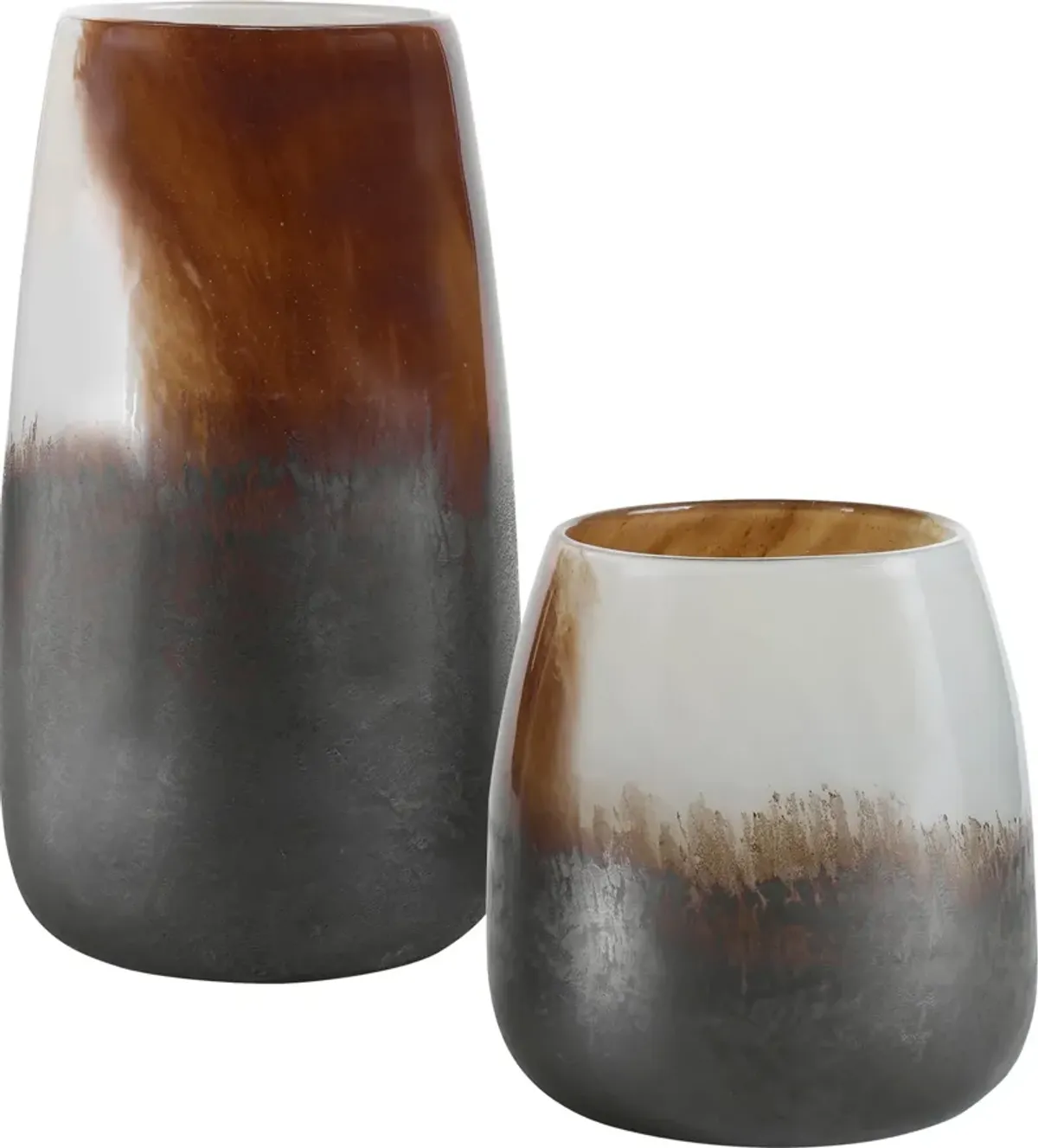 Desert Wind Glass Vases Set/2