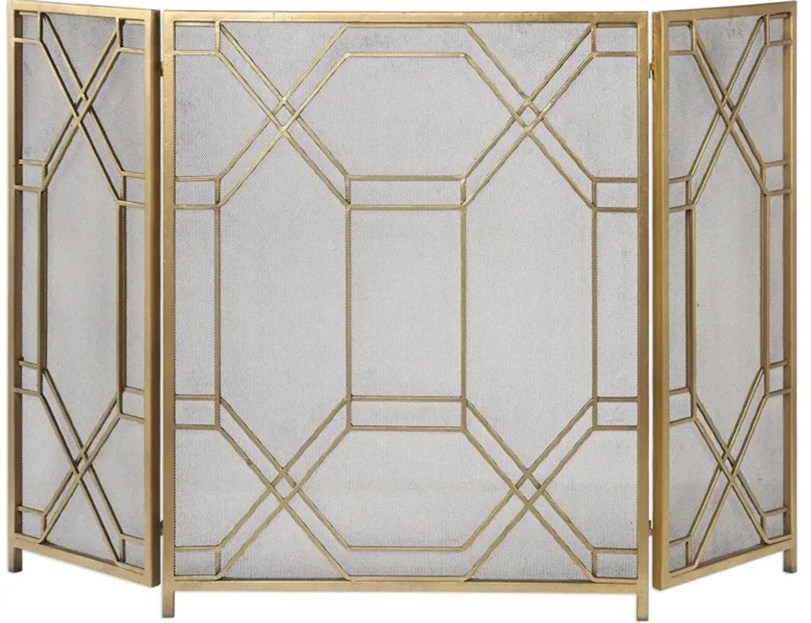 Rosen Gold Fireplace Screen