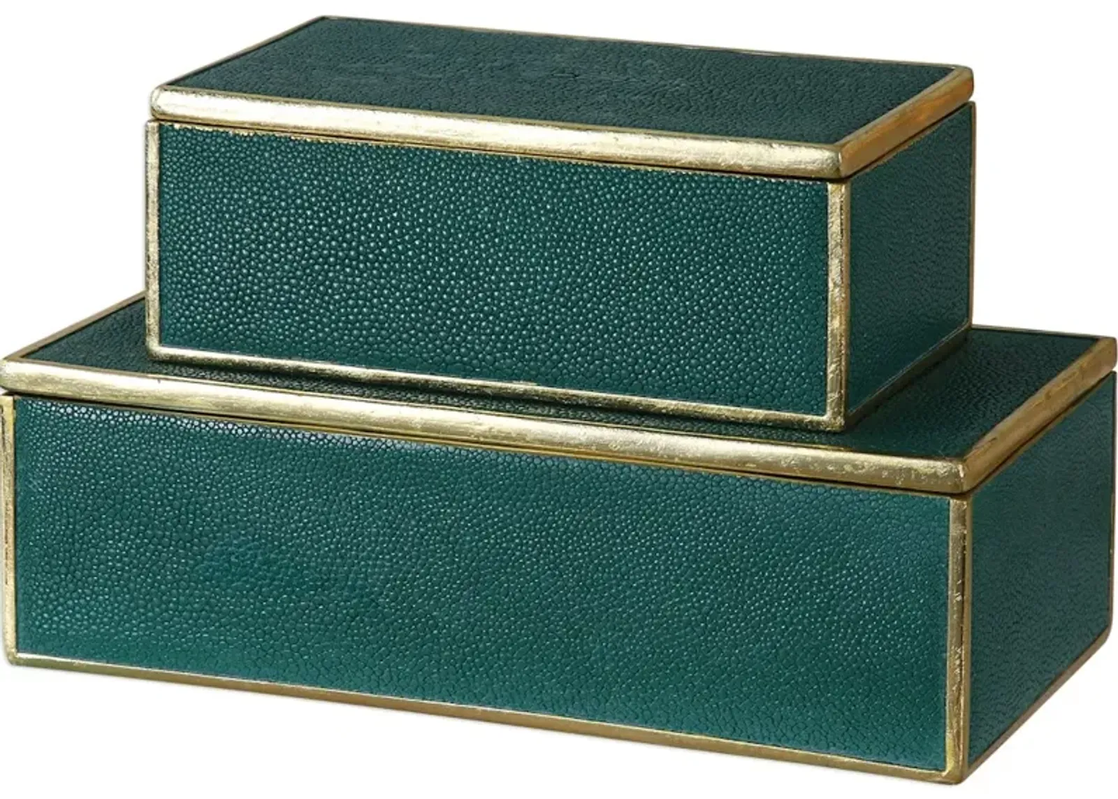 Karis Emerald Green Boxes S/2