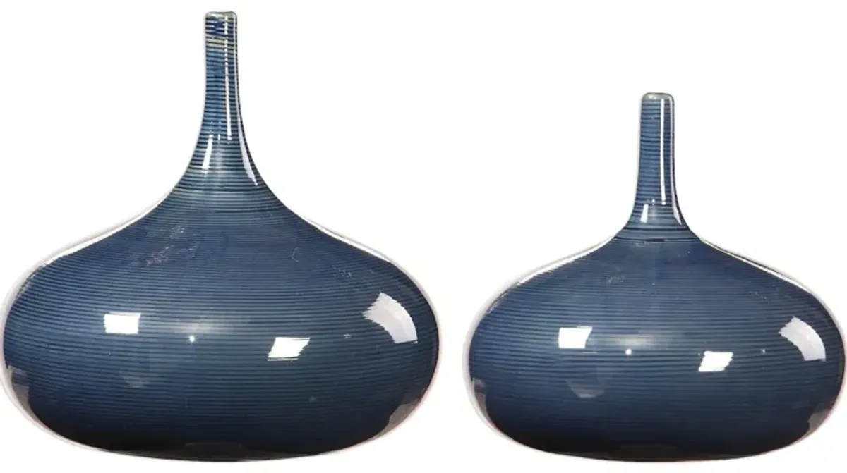 Zayan Blue Vases Set/2