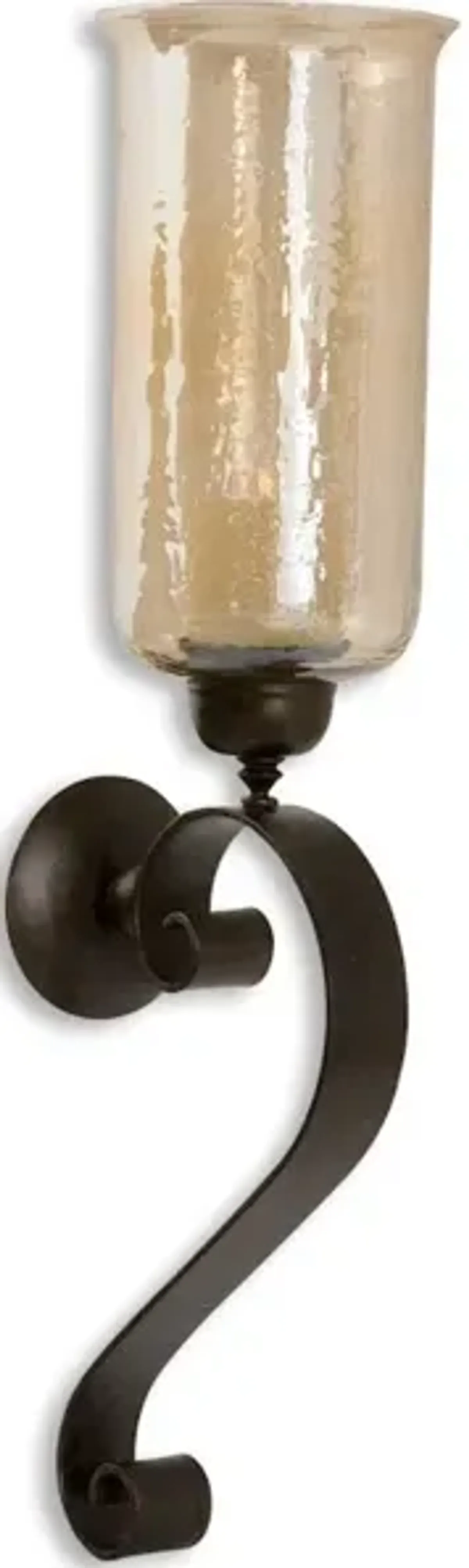 Joselyn Bronze Candle Wall Sconce