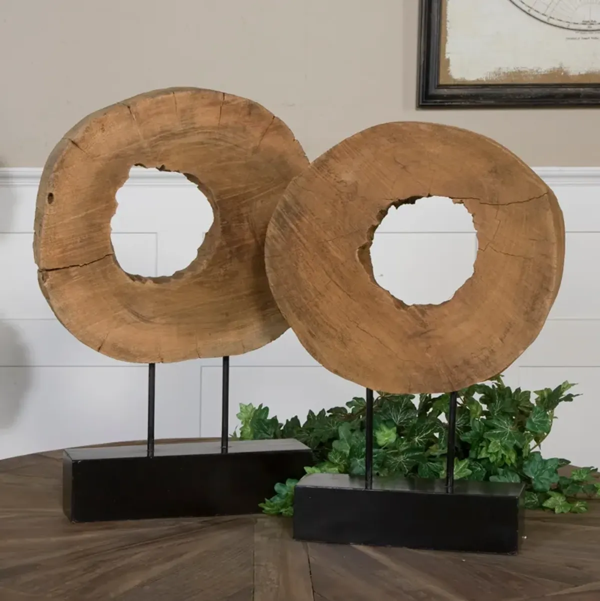 Ashlea Wooden Sculptures Set/2