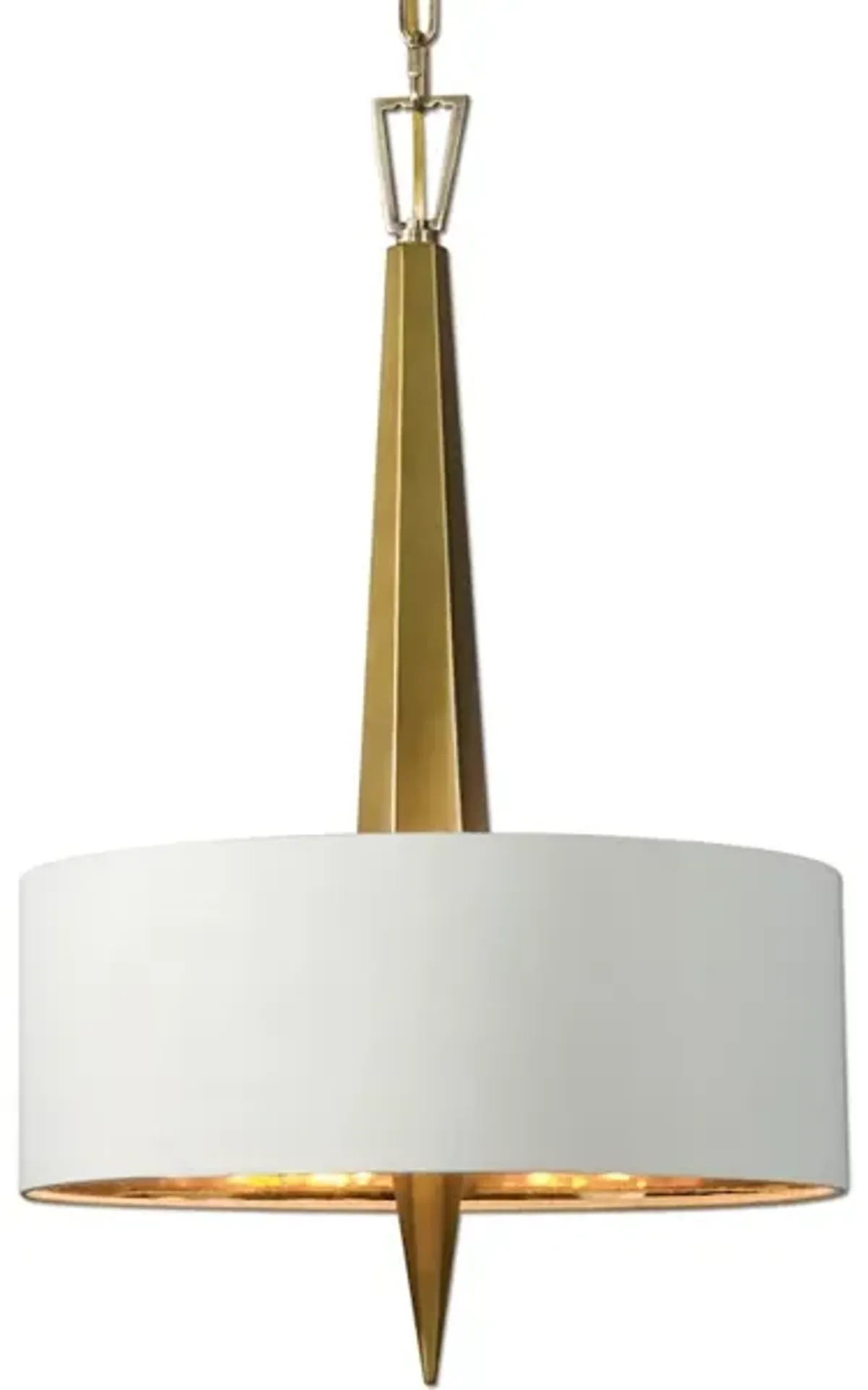 Obeliska 3 Light Gold Chandelier