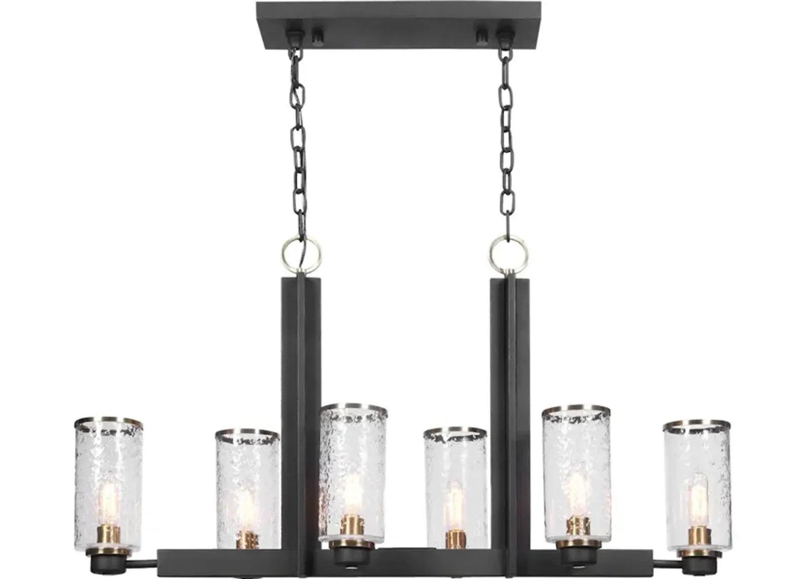 Jarsdel 6 Light Industrial Island Light