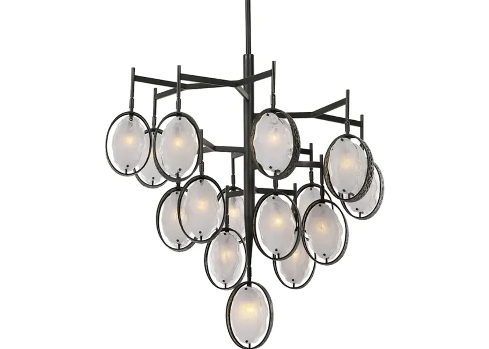 Maxin 15 Light Large Bronze Chandelier