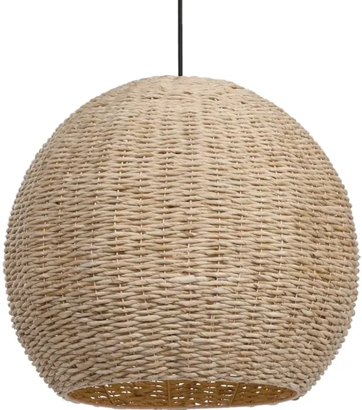 Seagrass 1 Light Dome Pendant