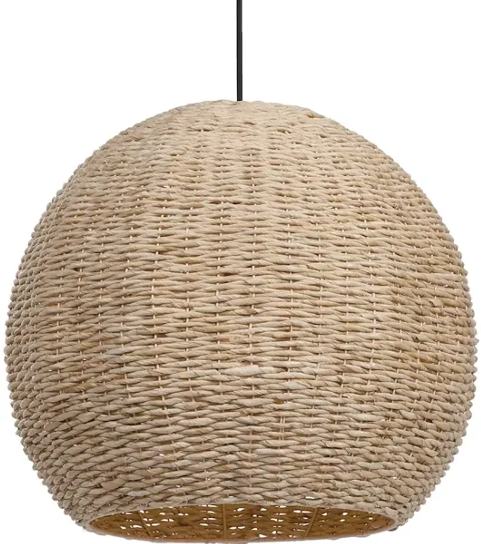 Seagrass 1 Light Dome Pendant