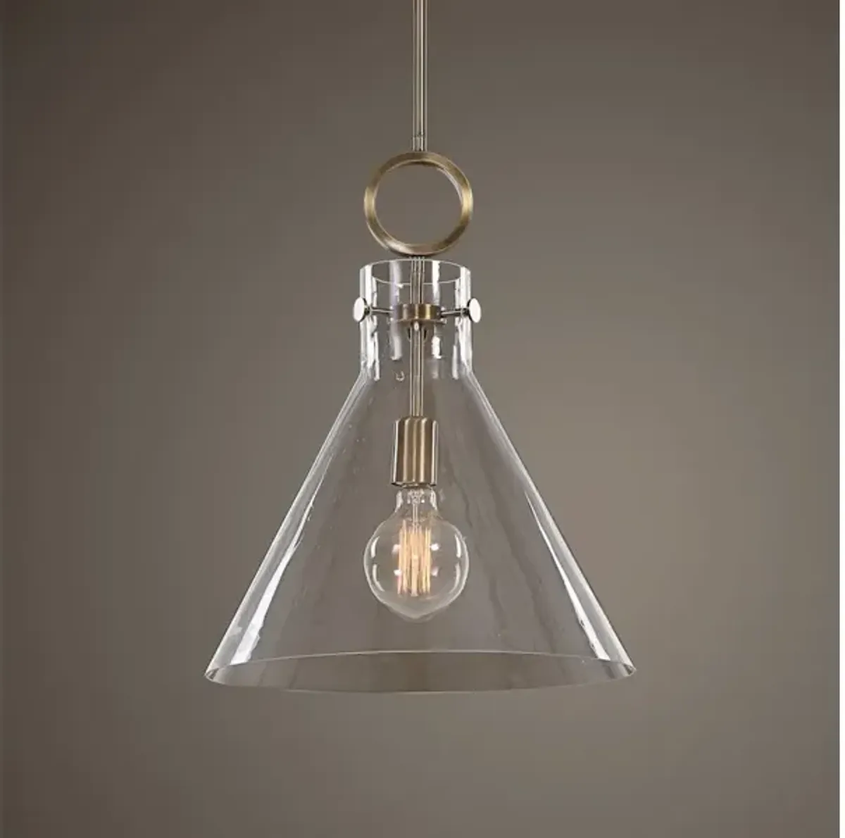 Imbuto Funnel Glass 1 Light Pendant