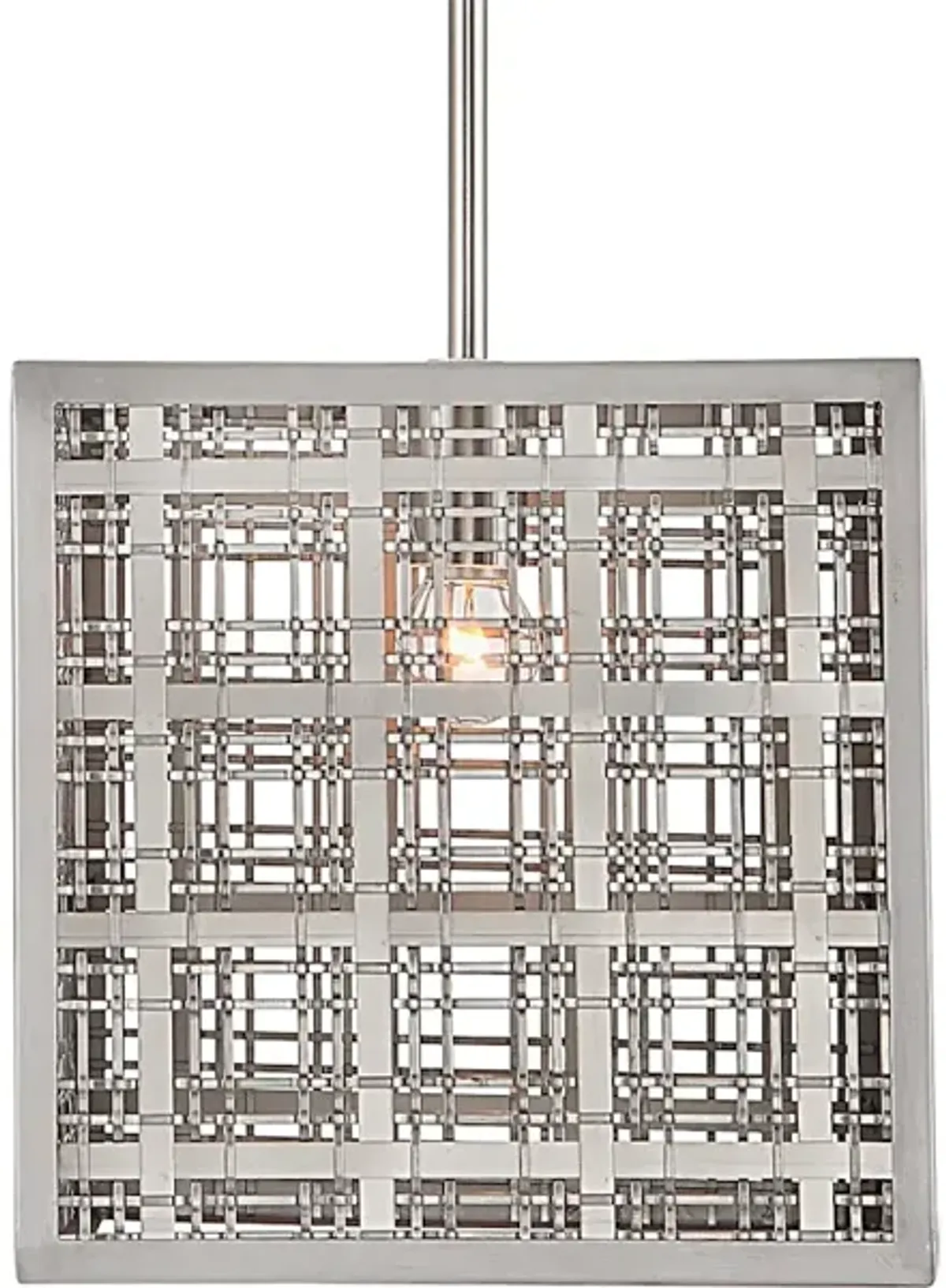 Pendleton 1 Light Nickel Pendant