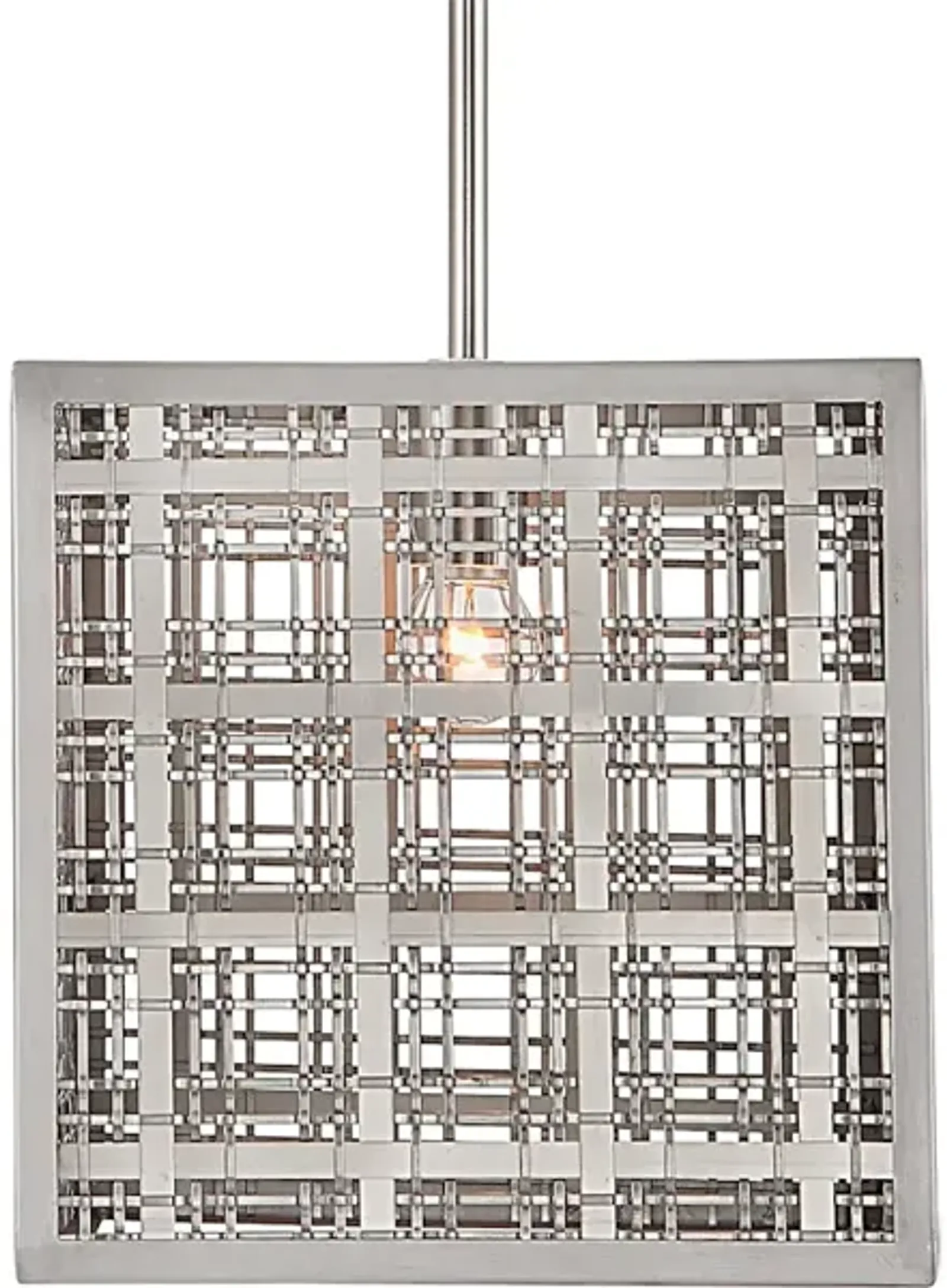 Pendleton 1 Light Nickel Pendant