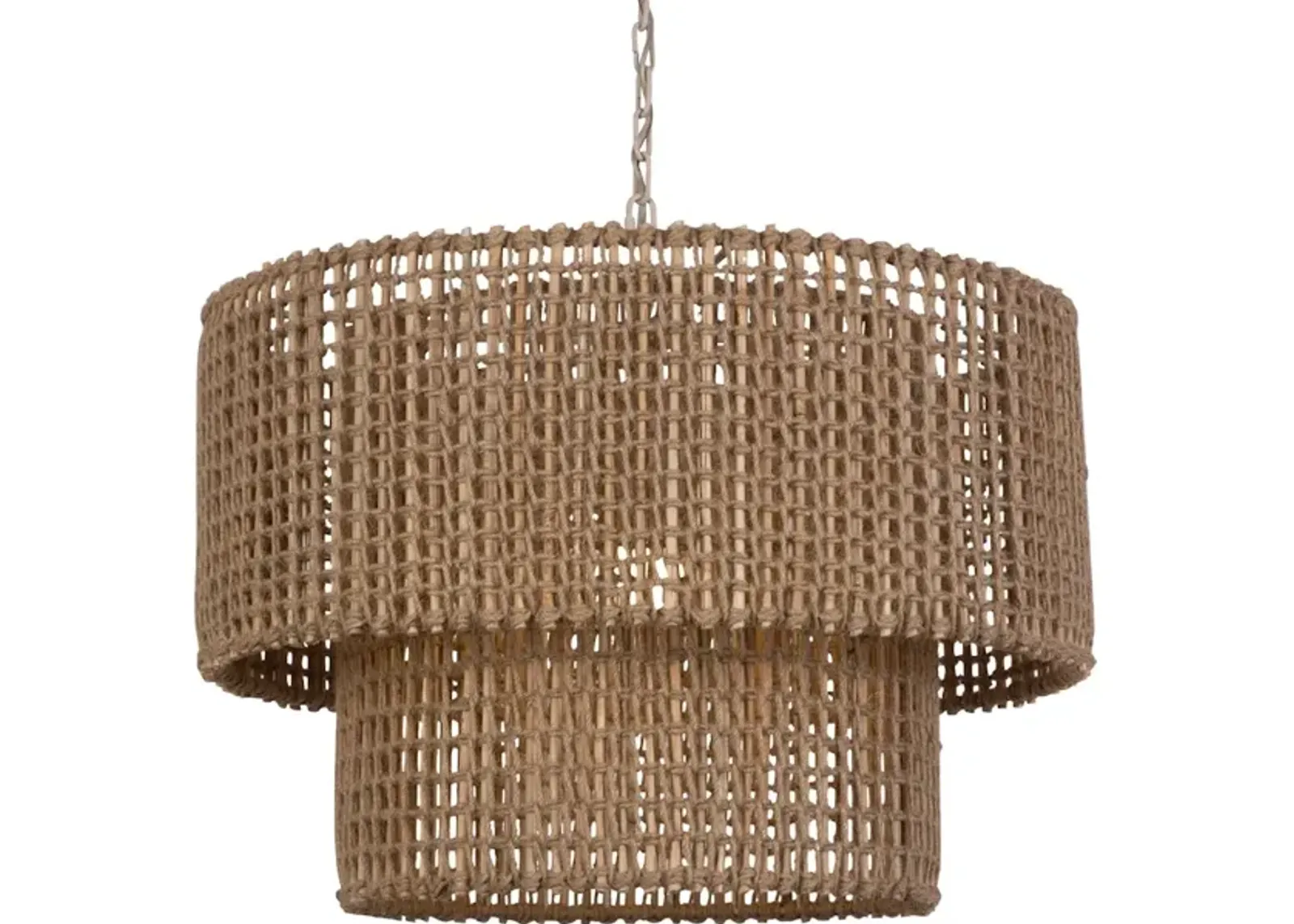 Biswas Woven Jute 1 Light Pendant