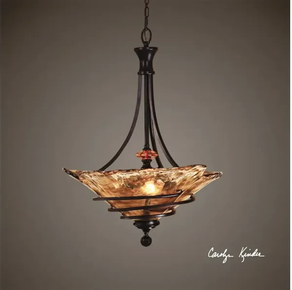 Vitalia 3 Lt Oil Rubbed Bronze Pendant