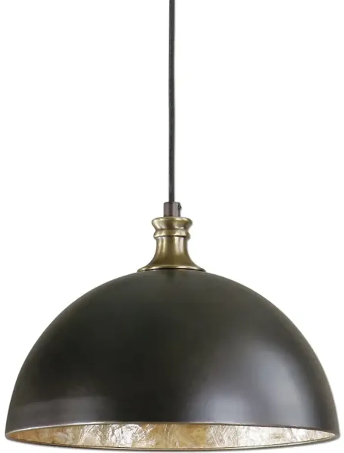 Placuna 1 Light Bronze Pendant