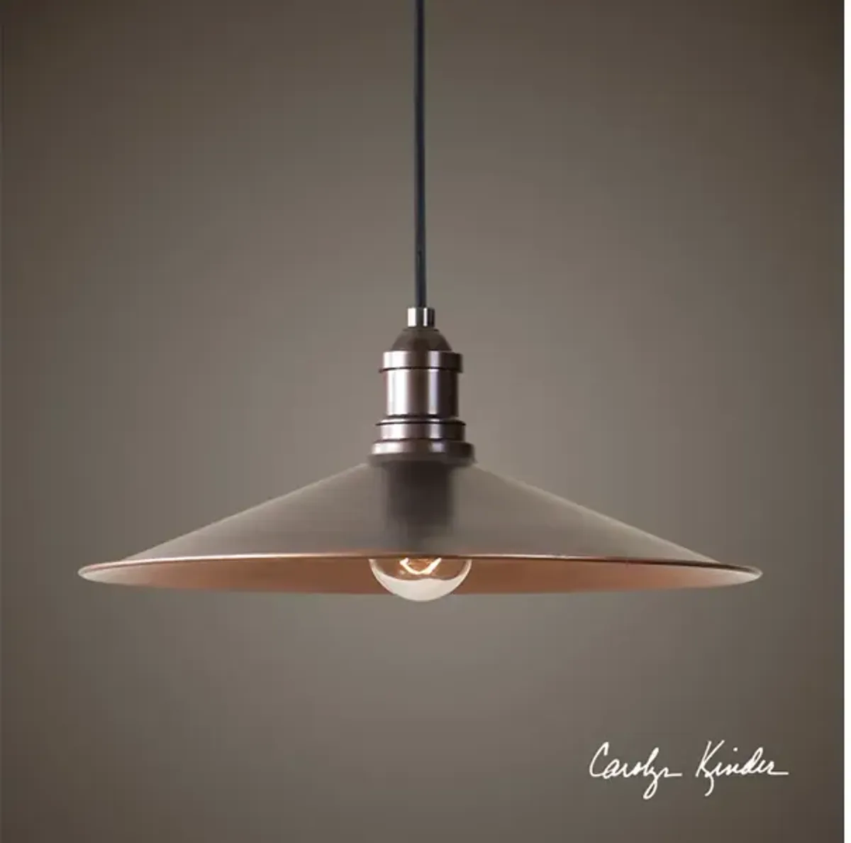 Barnstead 1 Light Copper Pendant