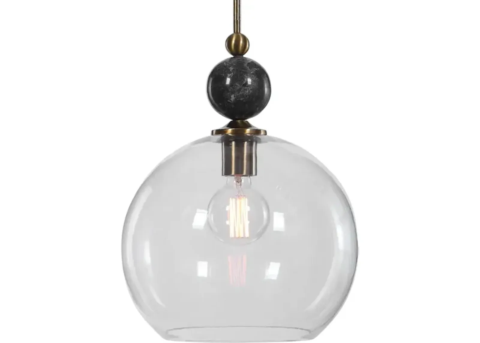 Mendota 1 Light Glass Pendant