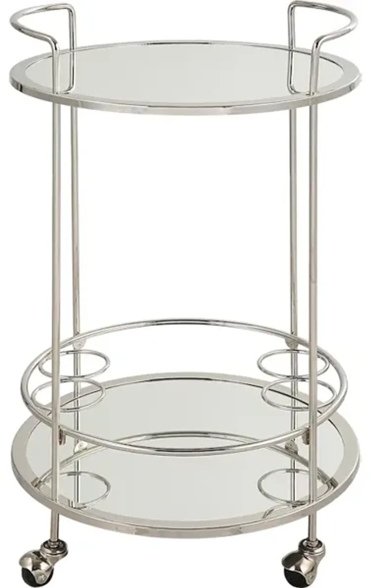 Spritz Chrome Bar Cart