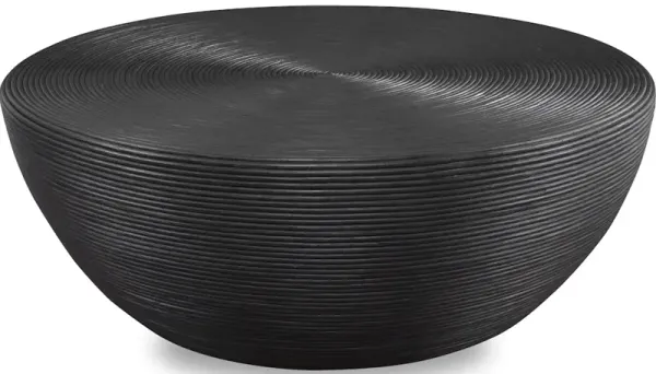 Bongo Black Rattan Coffee Table