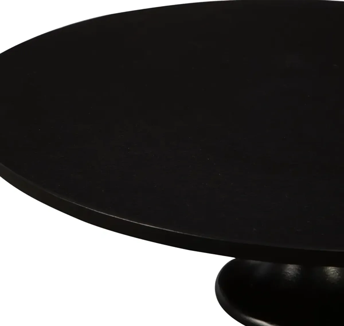 Flight Textured Black Accent Table