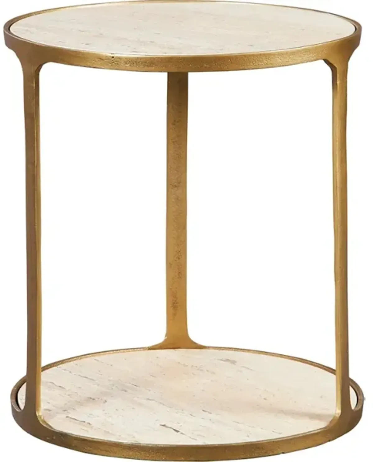 Clench Brass Side Table