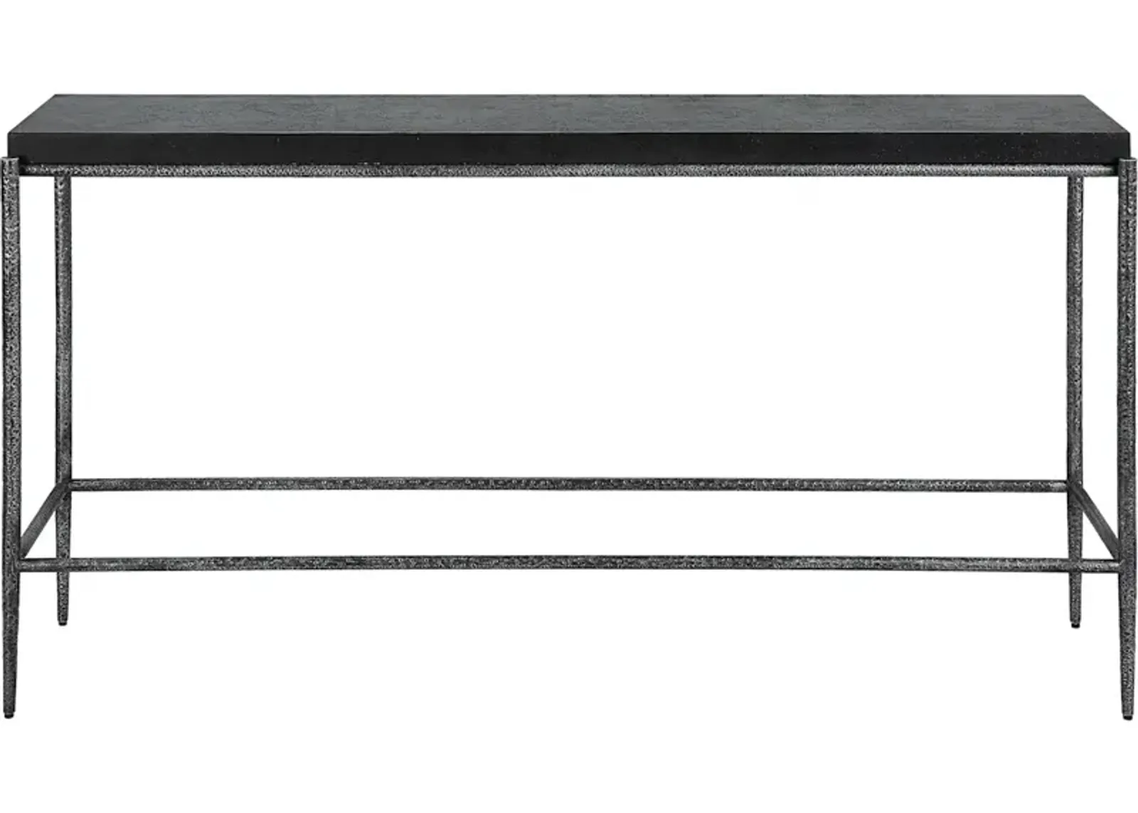 Crescendo Black Concrete Console Table