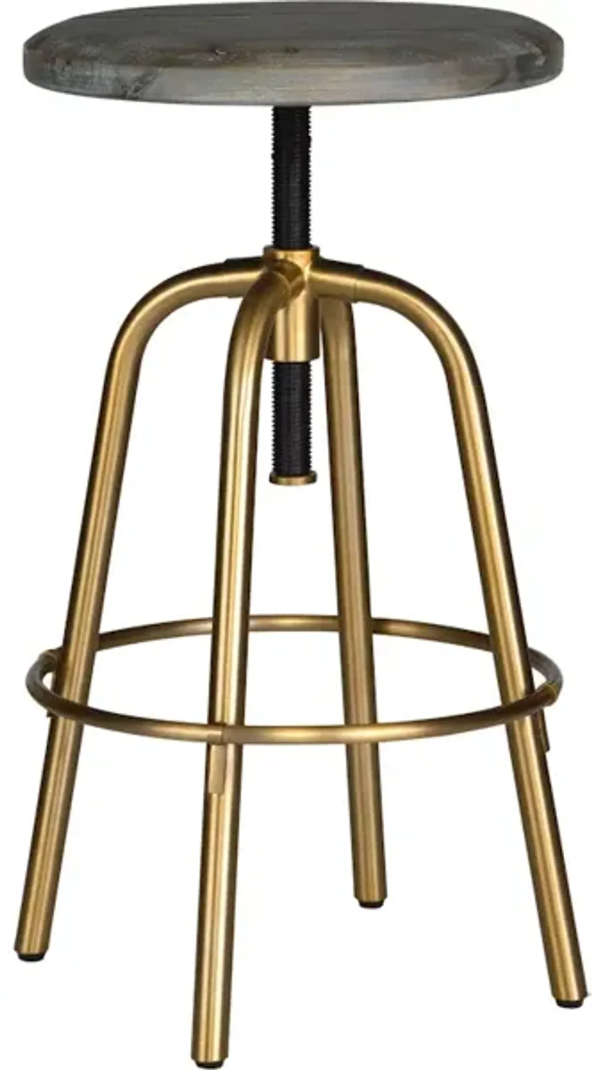 Revolve Brass Counter Stool
