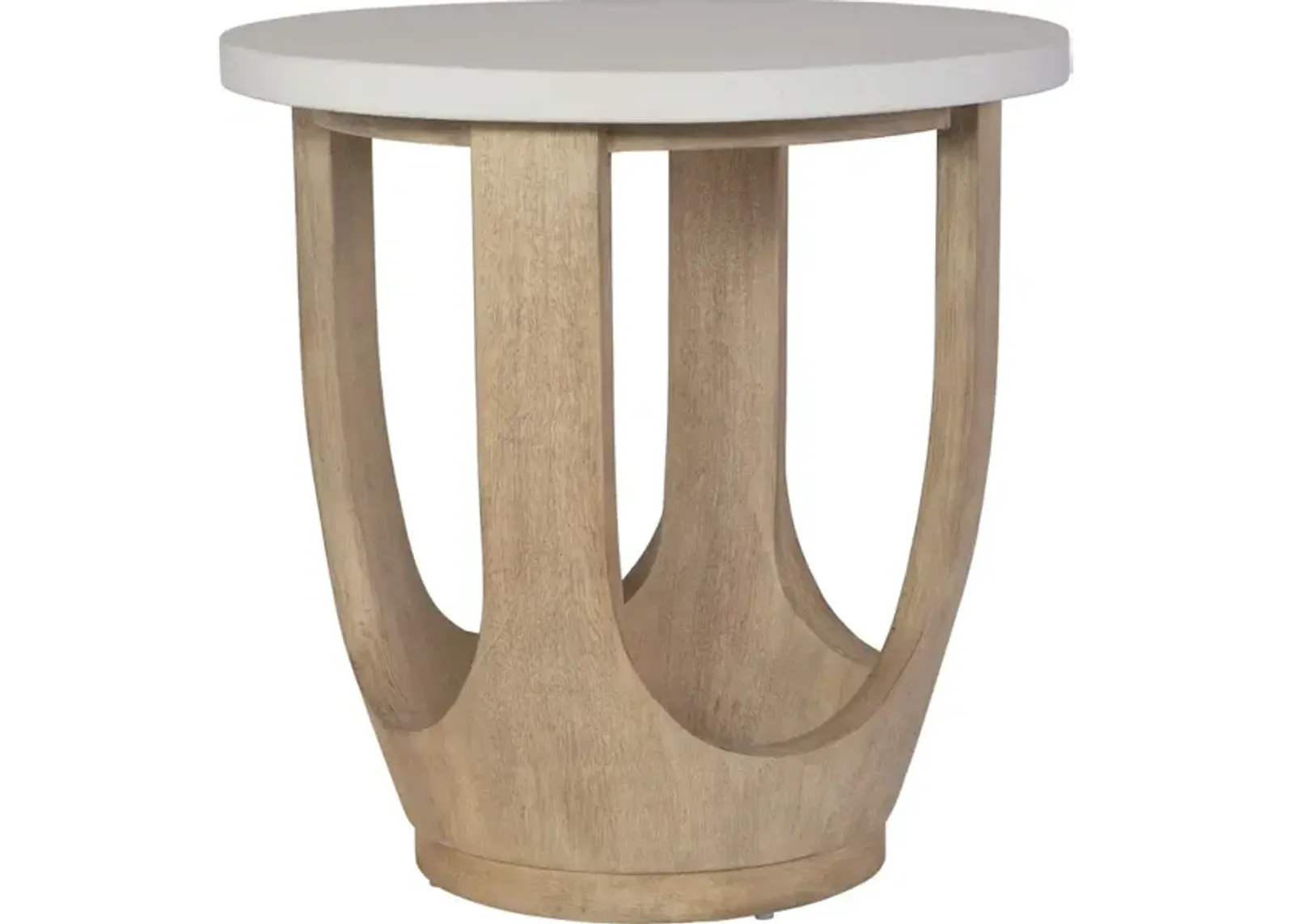 Tatli Stone Top Side Table