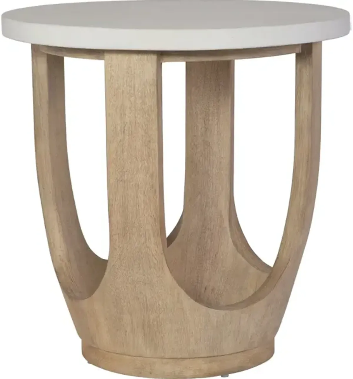 Tatli Stone Top Side Table