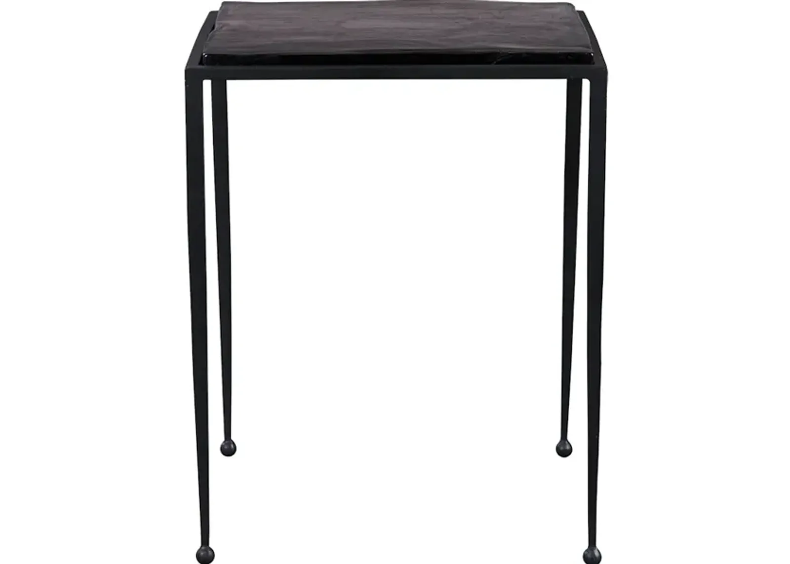 Wavelet Iron Side Table