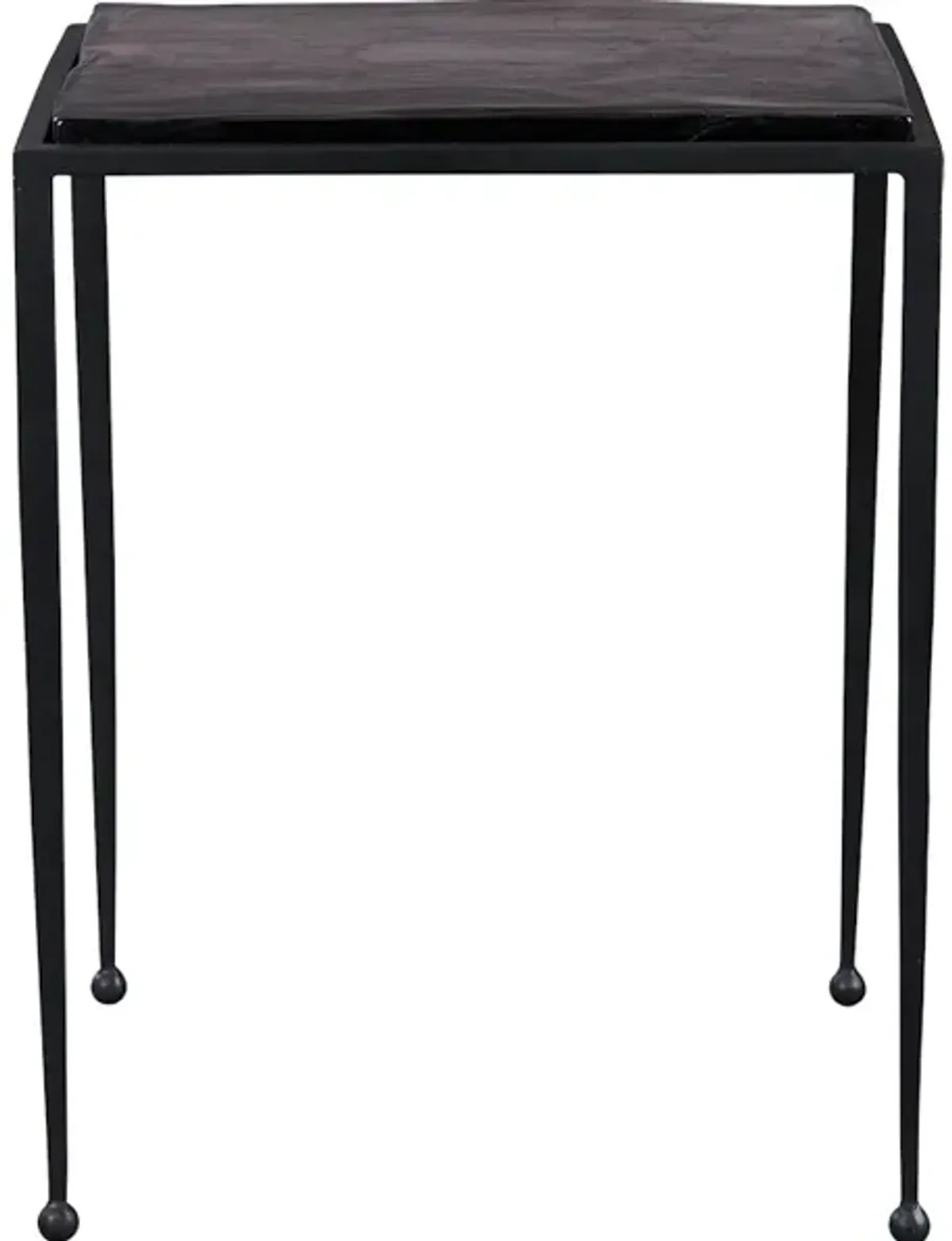 Wavelet Iron Side Table