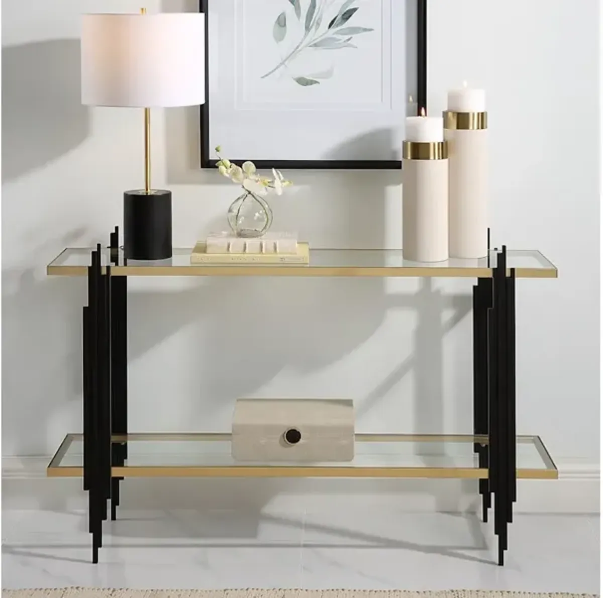 Empire Cityscape Console Table