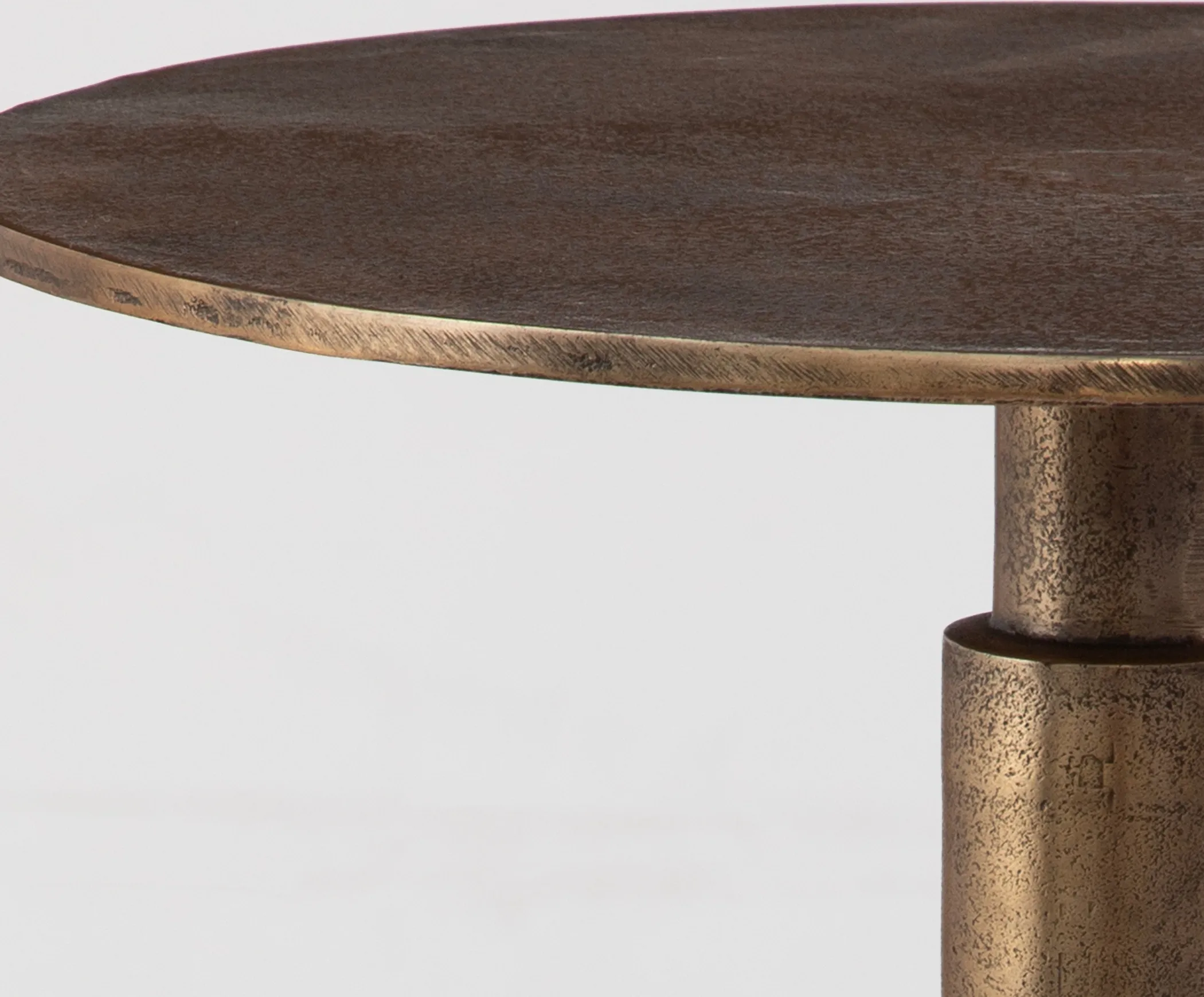 Descend Gold Accent Table