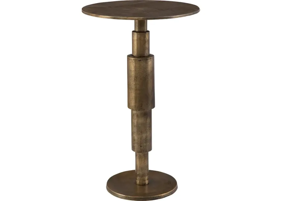 Descend Gold Accent Table