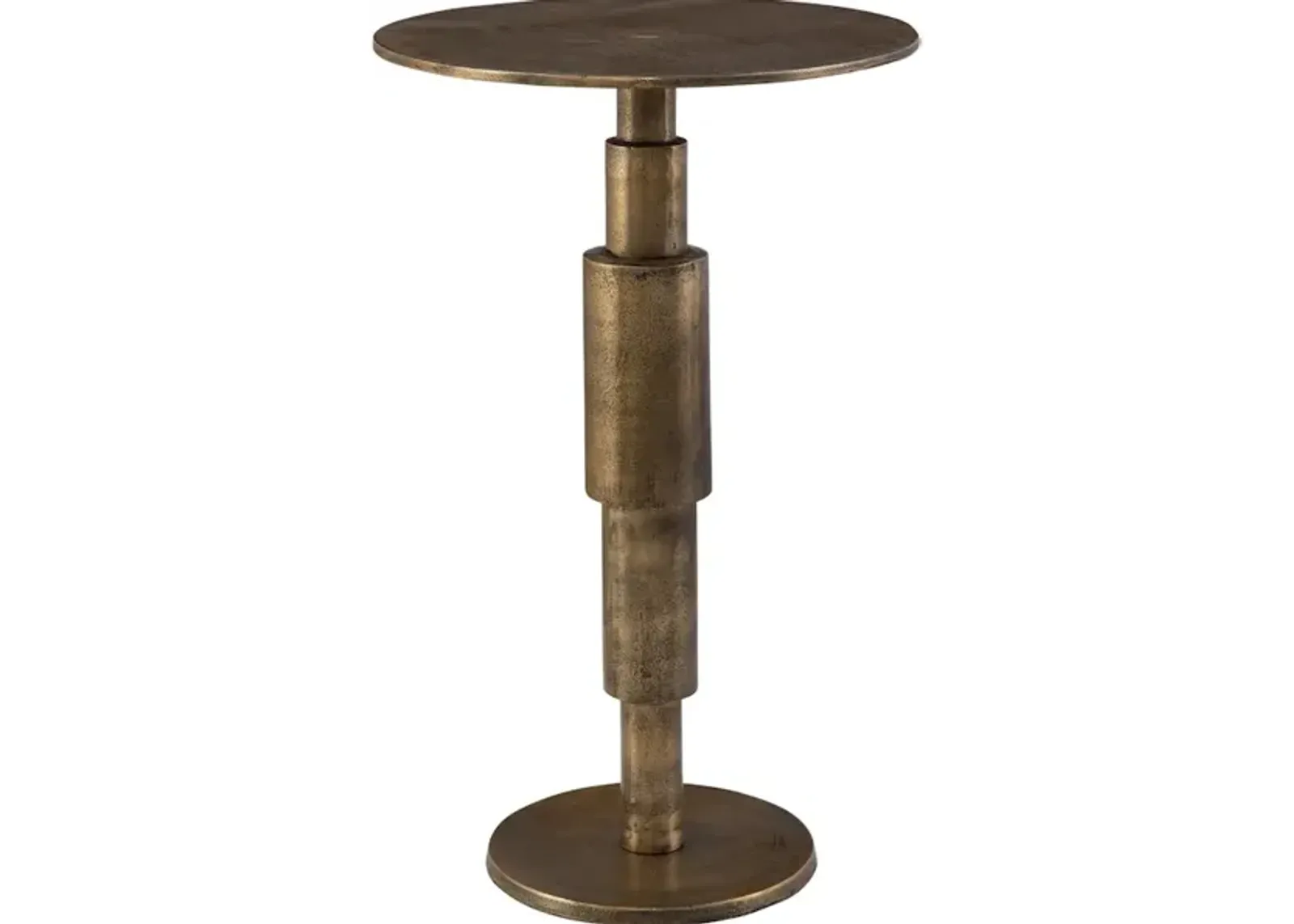 Descend Gold Accent Table