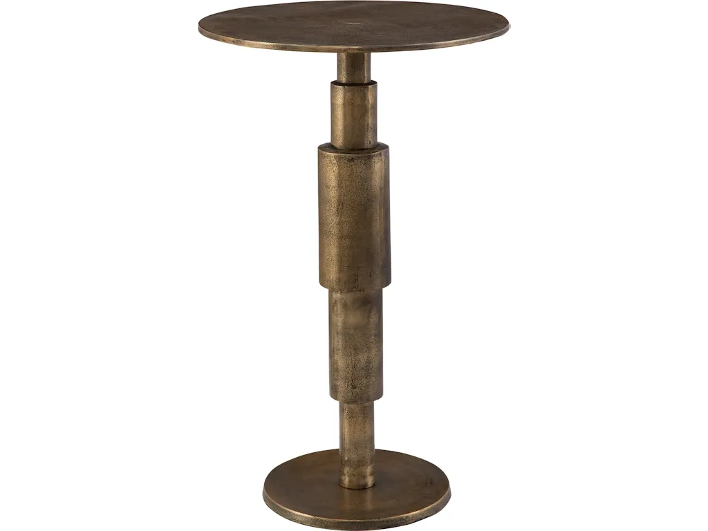 Descend Gold Accent Table