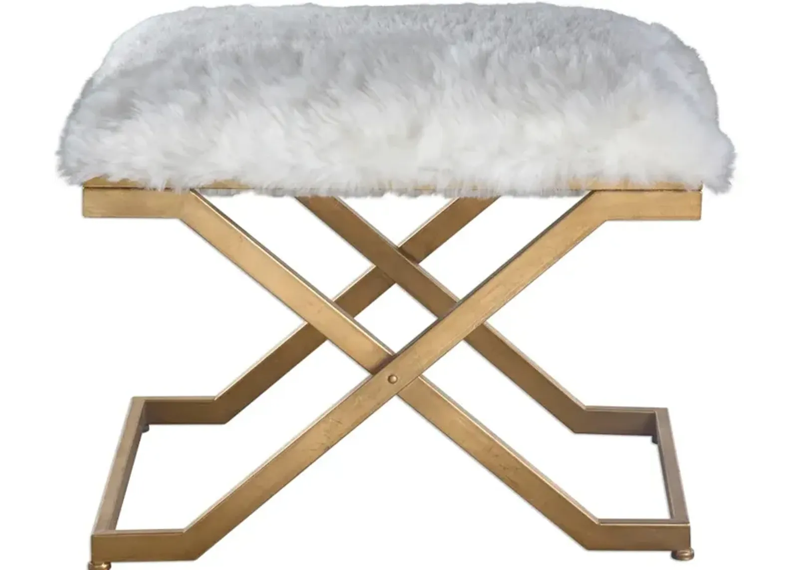 Farran Fur Small Bench