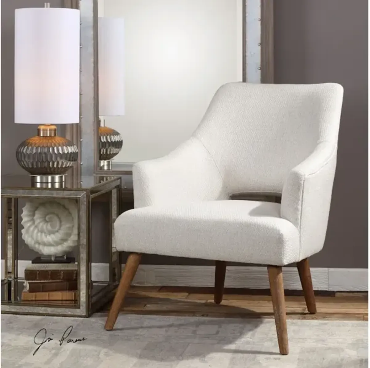 Dree Retro Accent Chair