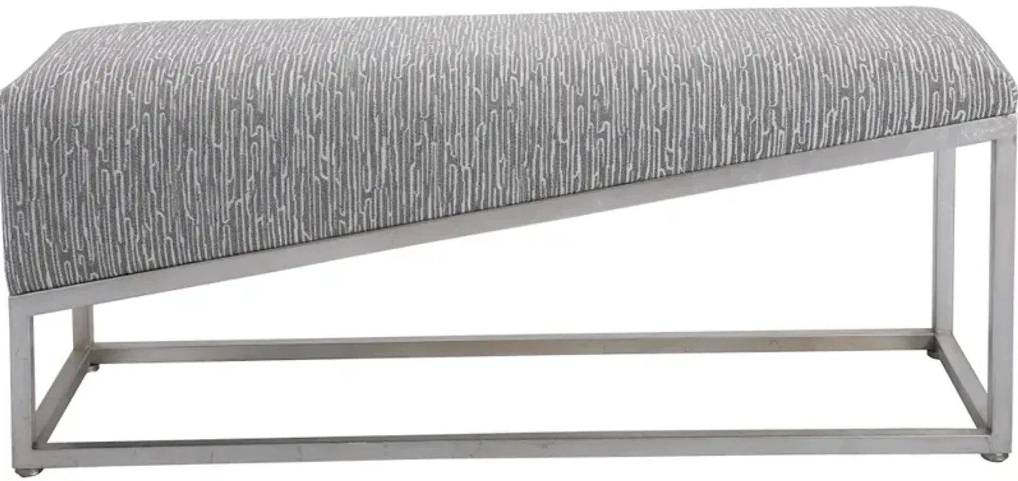 Uphill Climb Geometric Bench Walter E Smithe | Furniture.com
