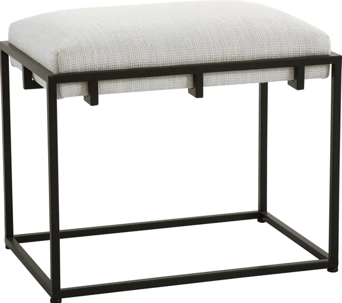 Paradox White Small Bench