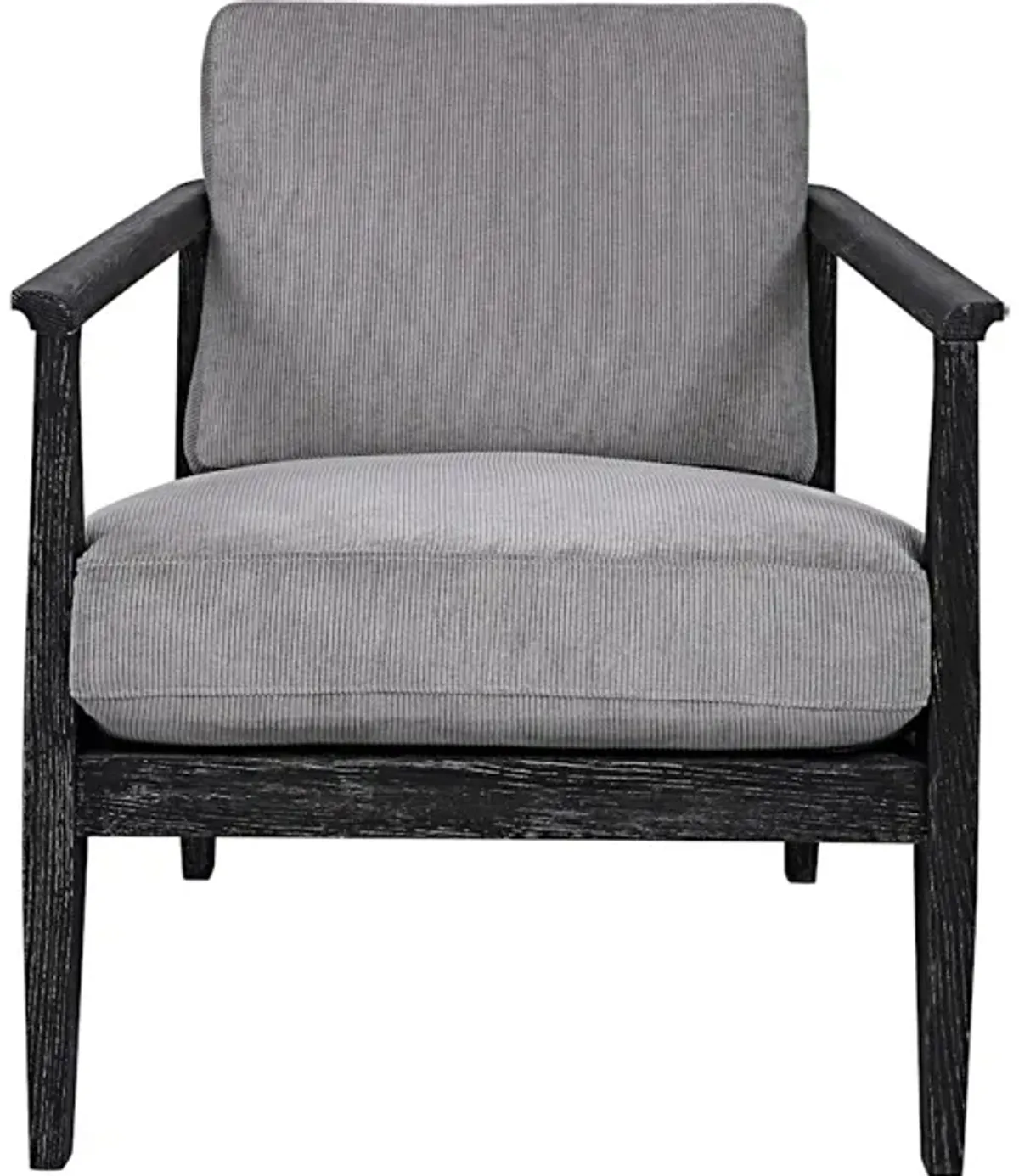 Brunei Modern Gray Accent Chair