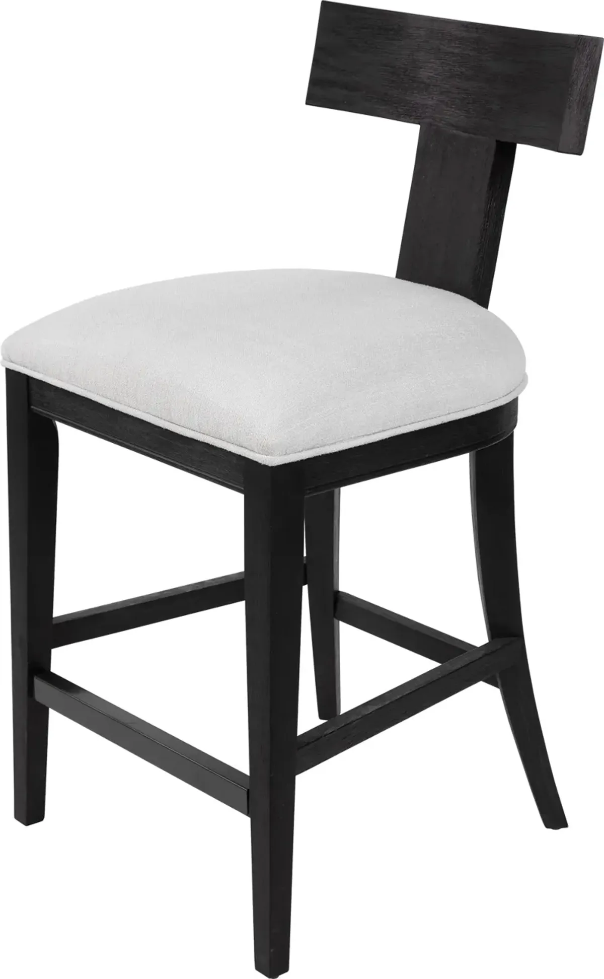 Idris Modern Wood Counter Stool