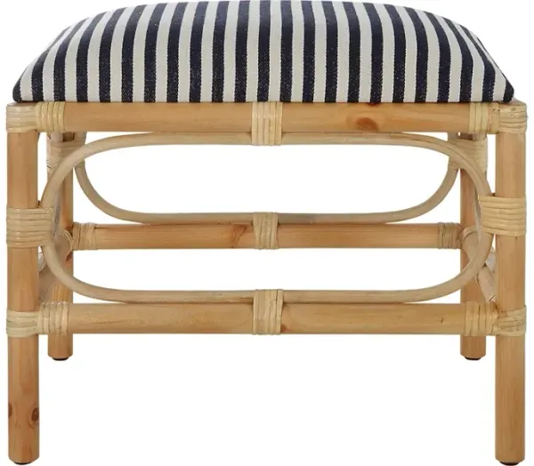 Laguna Small Striped Bench
