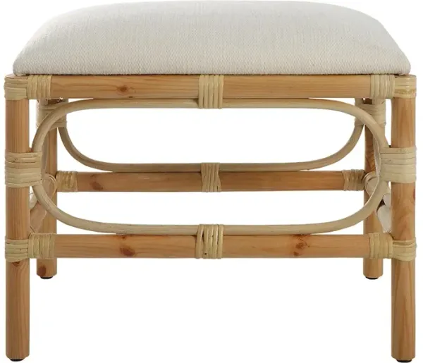 Laguna Small White Bench