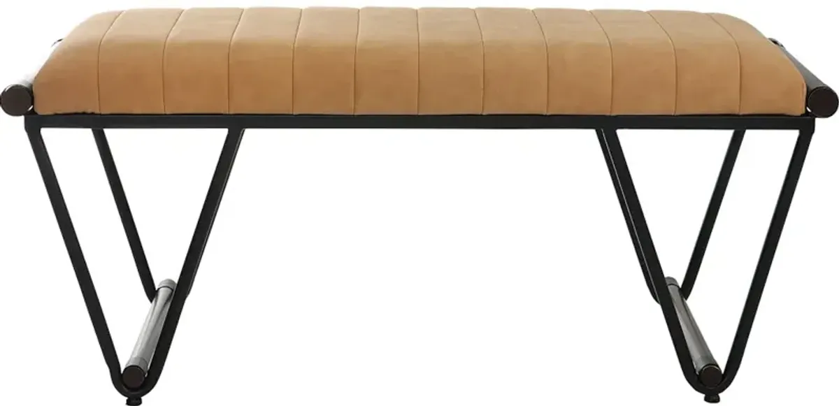 Woodstock Mid-Century Bench