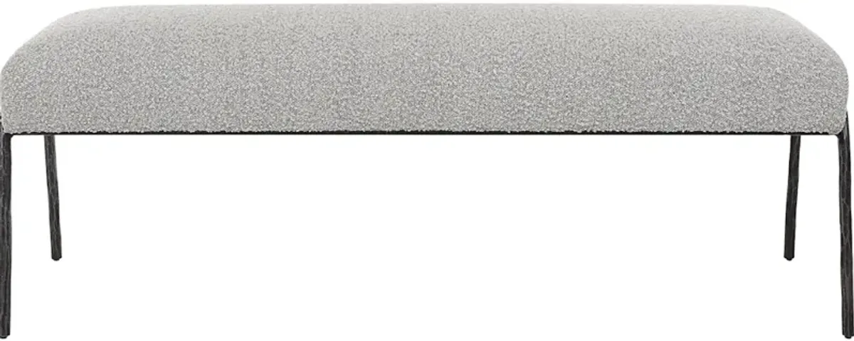 Jacobsen Modern Gray Bench