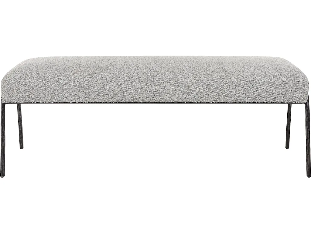 Jacobsen Modern Gray Bench