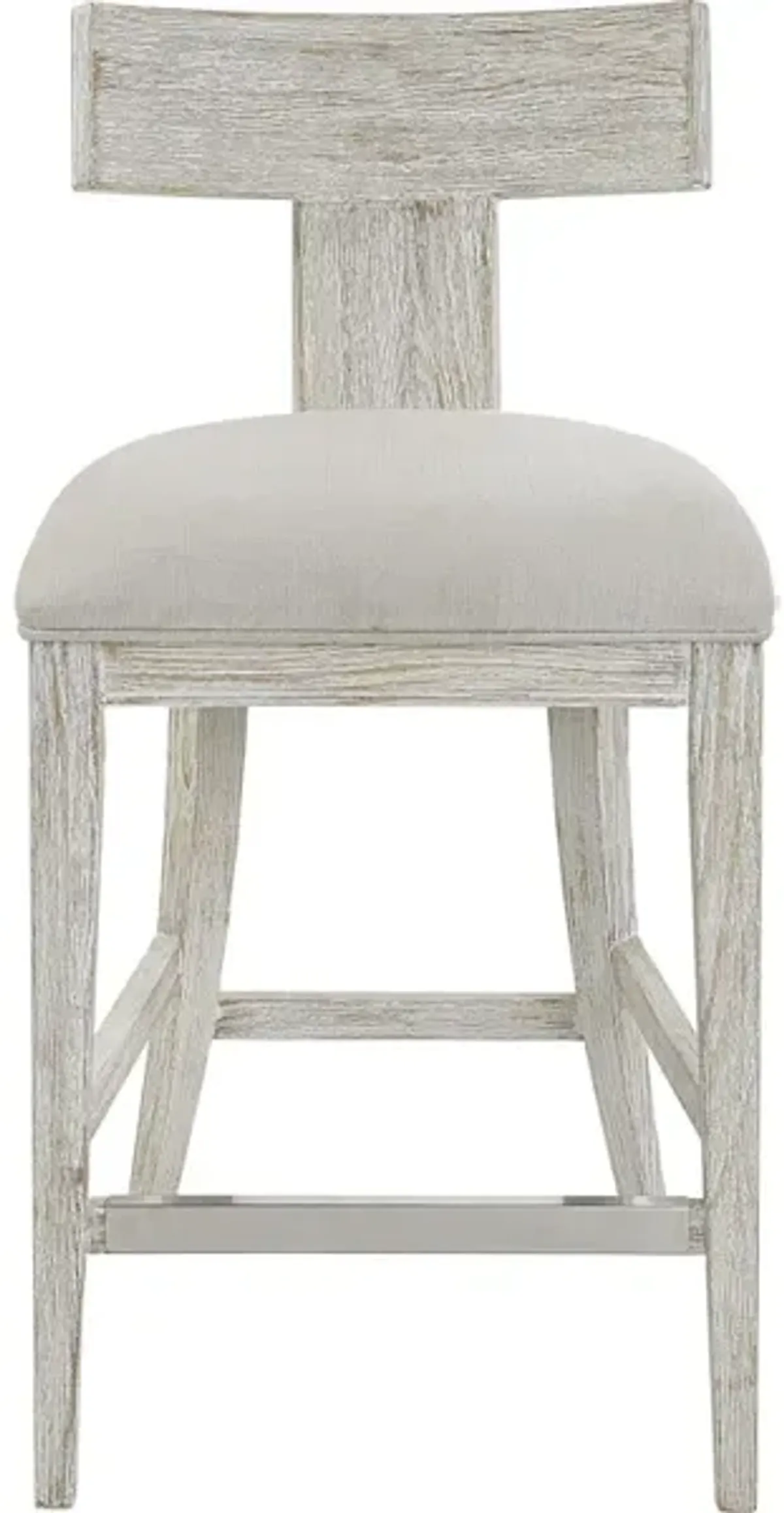 Idris White Counter Stool