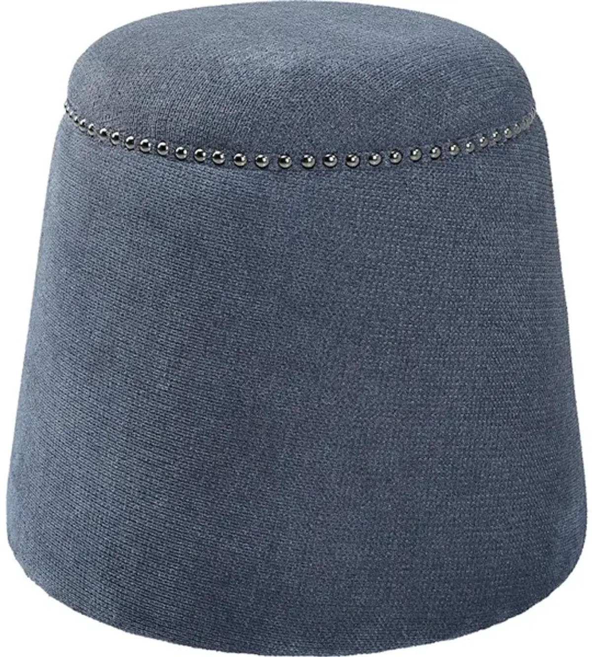 Gumdrop Denim Ottoman