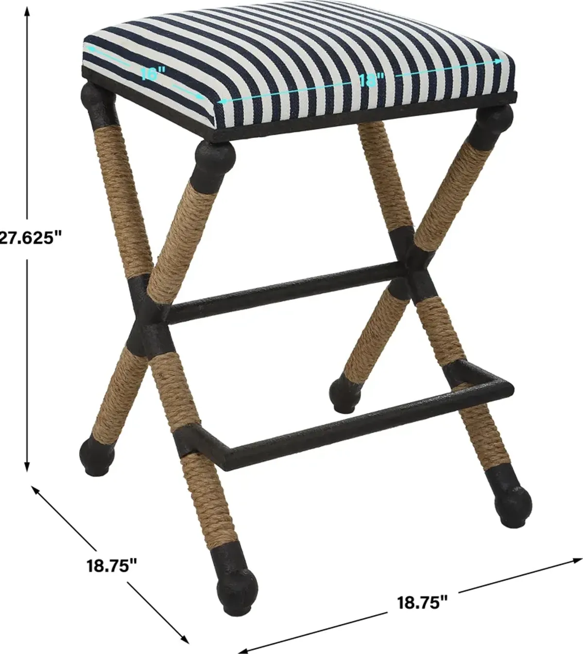 Braddock Backless Counter Stool