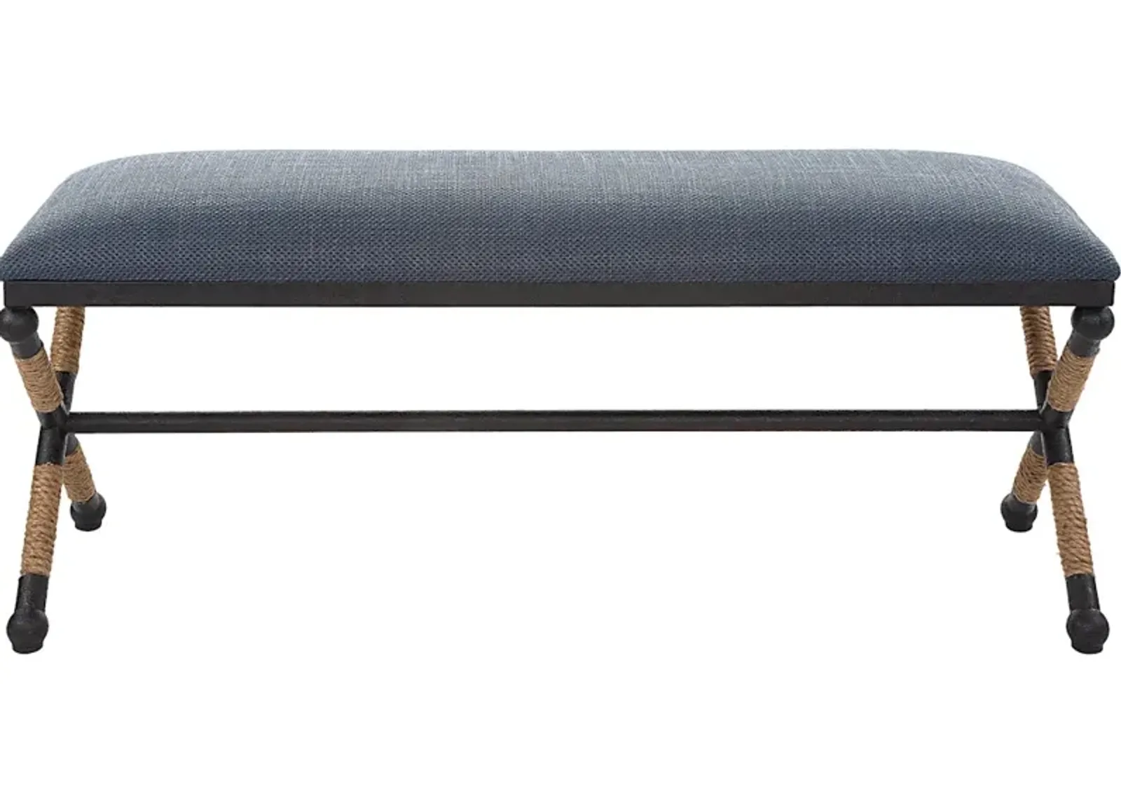 Firth Rustic Navy Bench